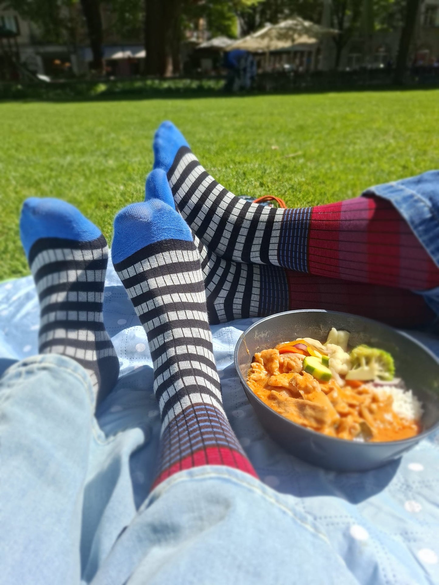 Kniesocken