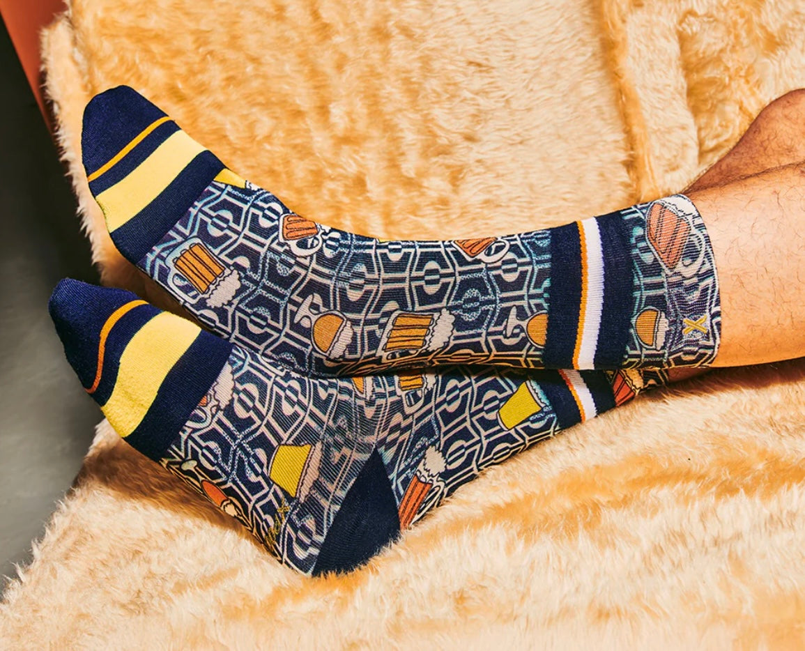 XPOOOS Bamboo Cheers men's sock