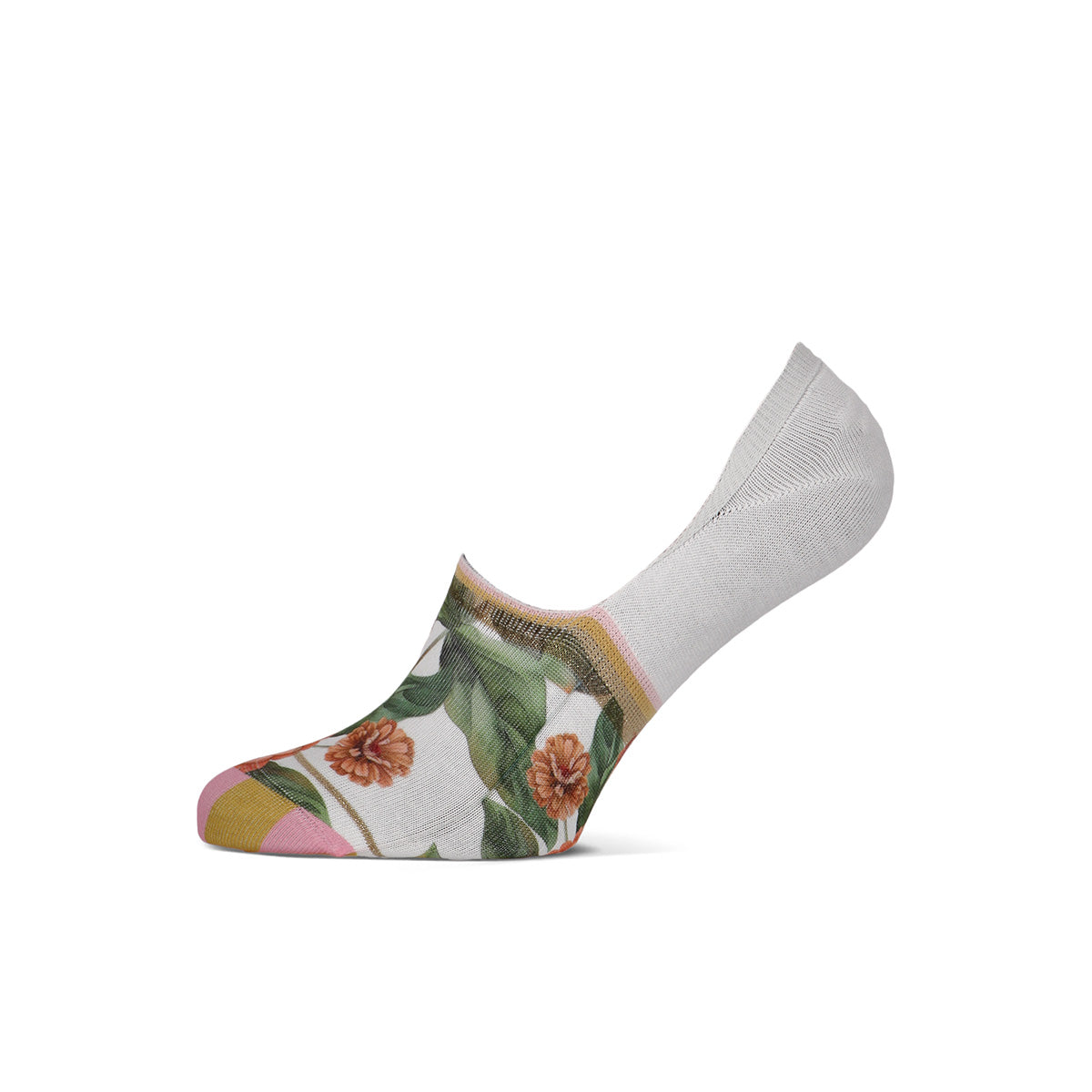 "Xpooos Lana Footies mit buntem floralem Design – unsichtbare Füsslinge für Damen"