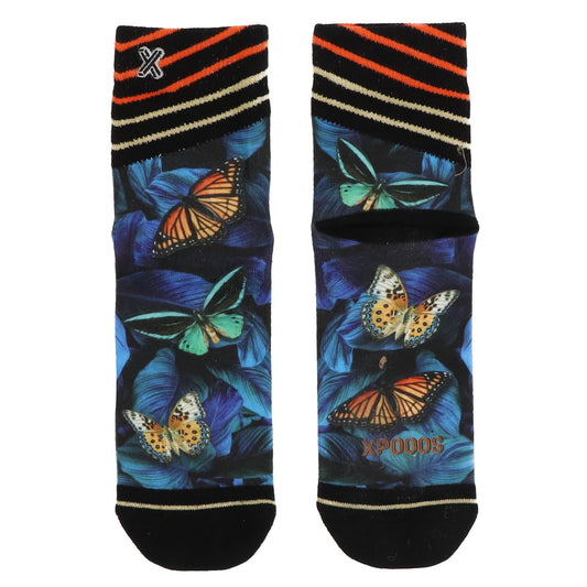 XPOOOS Butterfly ladies shortsock